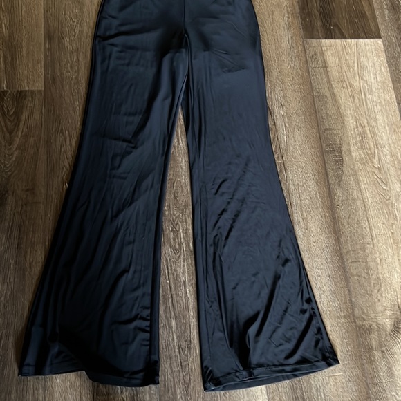 Bebe Tie Front Halter Black Jumpsuit 🌹🌹 - Picture 9 of 16